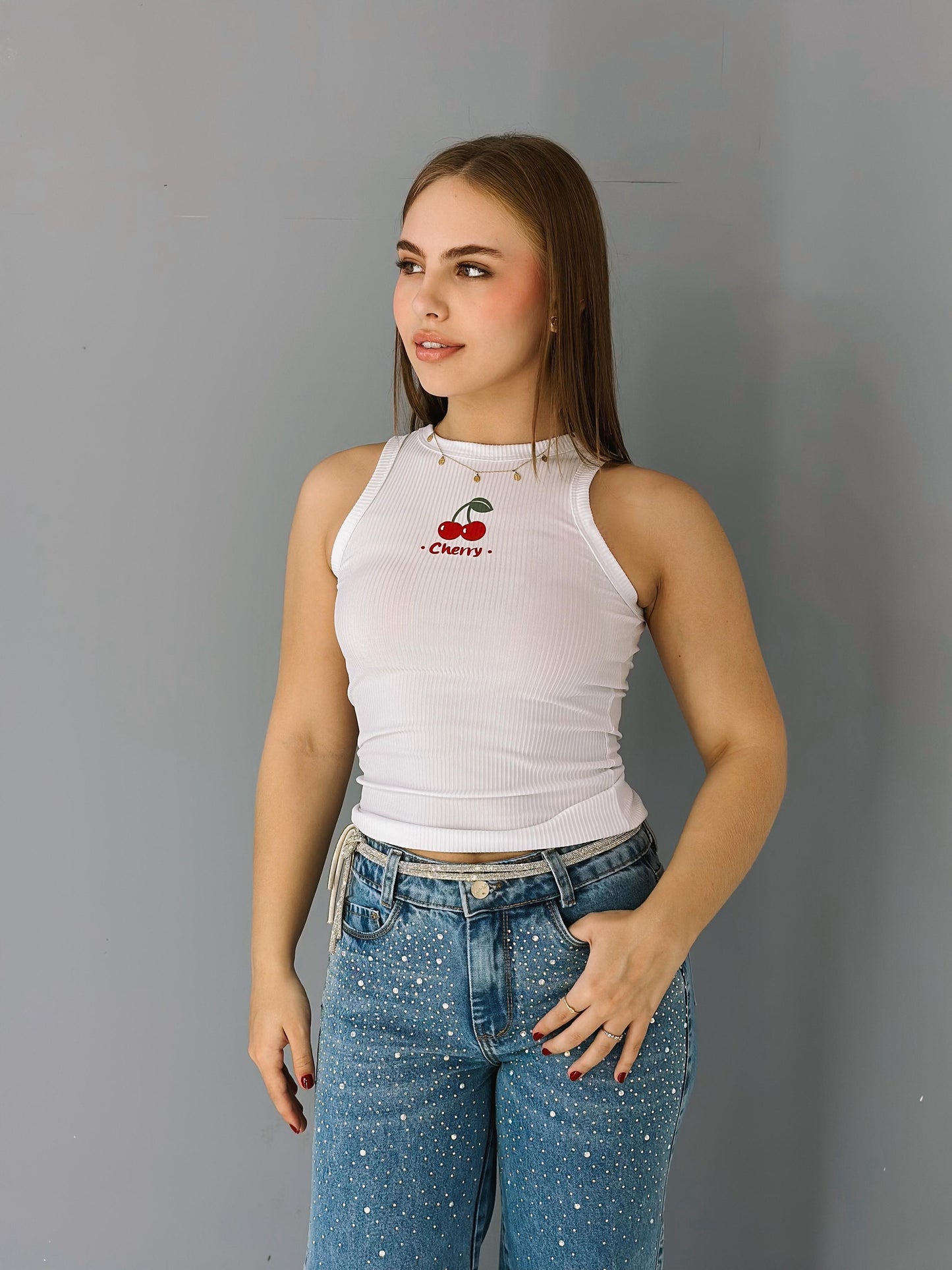 jaqueta cereja