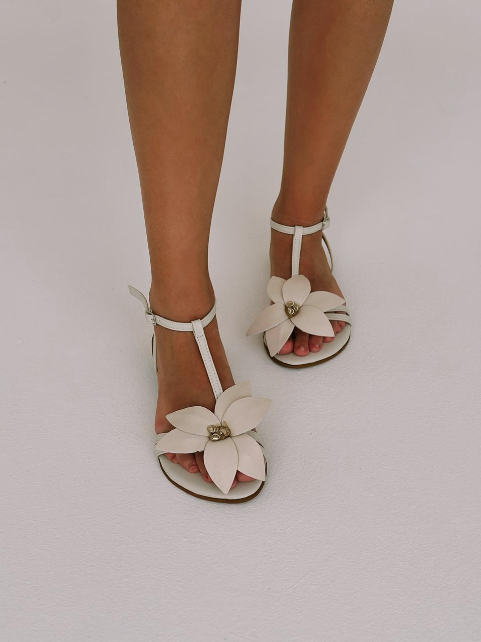 Sandália Passo de Luxo Garden White